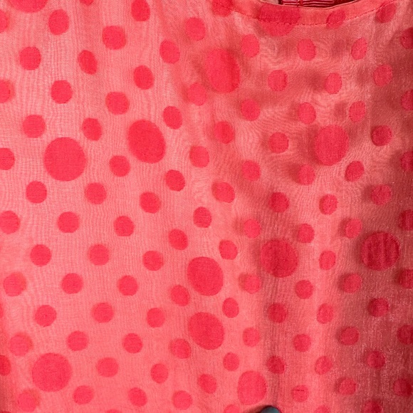 Crewcuts Pink Polka Dot Dress sz 10 - Picture 3 of 5